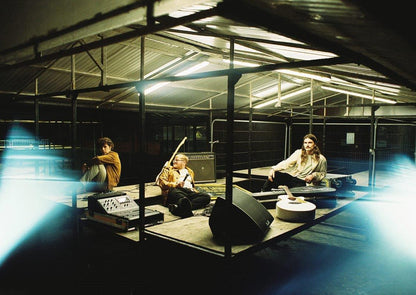 Lathums - From Nothing To A Little Bit More Indie Transparent Red Vinyl LP