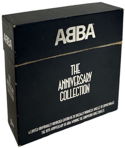 Abba The Anniversary Collection - Blue - Complete - EX UK 7" box set