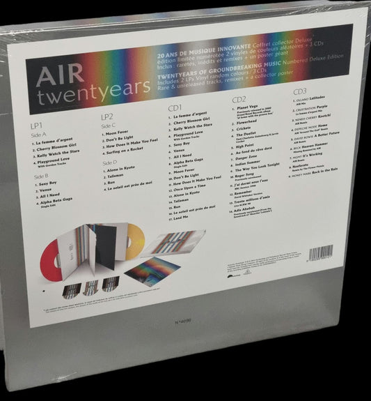 Air (French) Twentyears - Sealed UK Vinyl box set