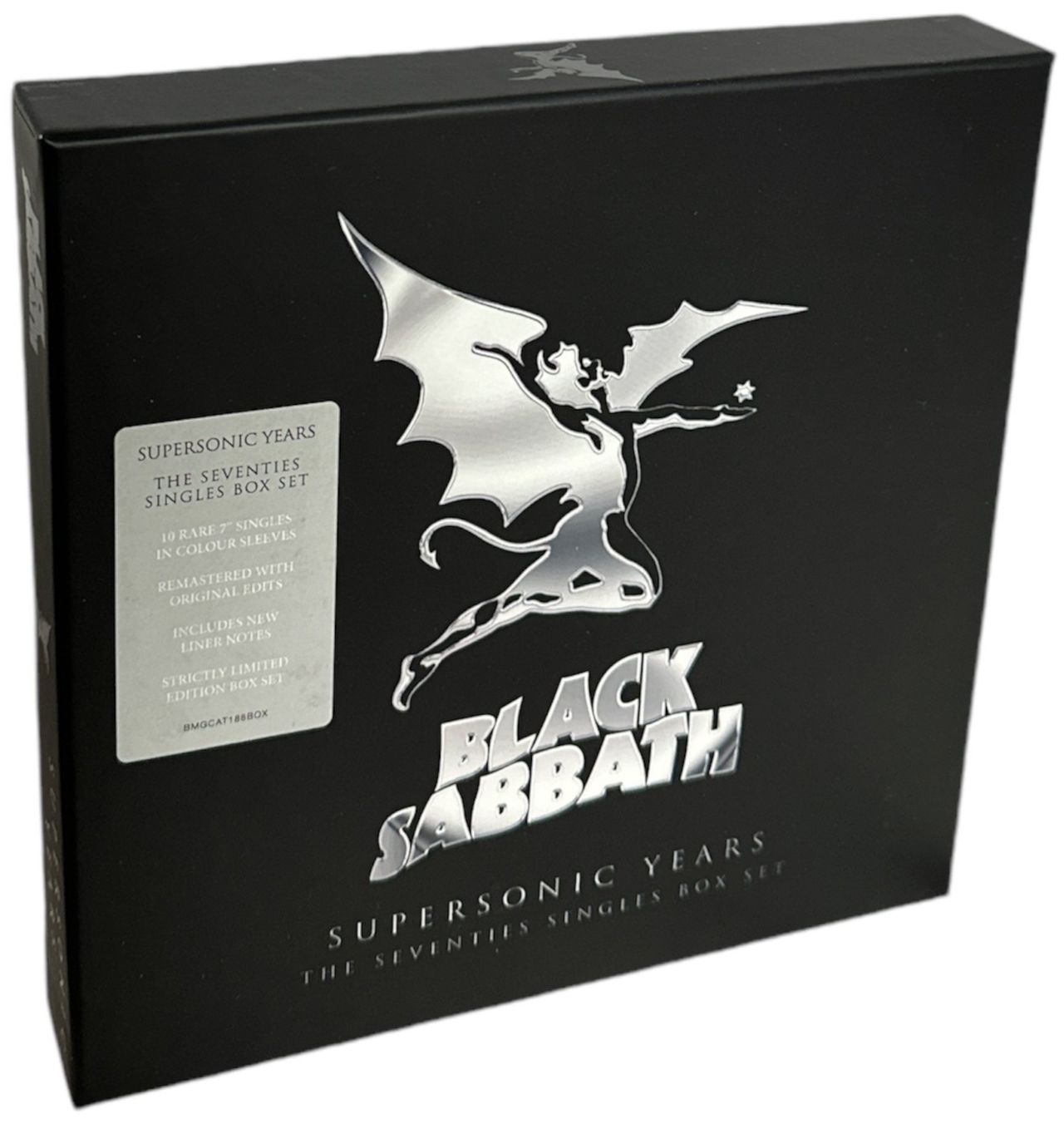 Black Sabbath Supersonic Years: The Seventies Singles Box Set + Mailer UK 7" box set