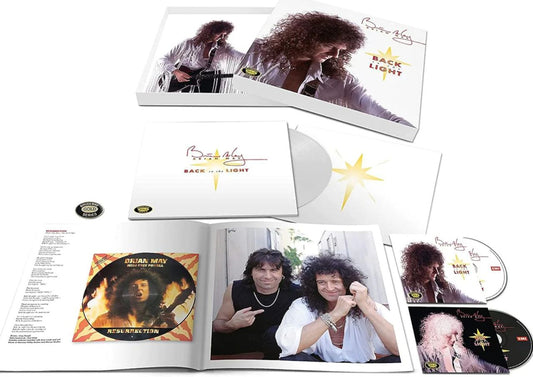 Brian May Back To The Light: Collectors Edition + Signed Art Print - Sealed UK Box set