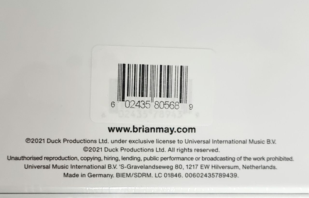 Brian May Back To The Light: Collectors Edition + Signed Art Print - Sealed UK Box set