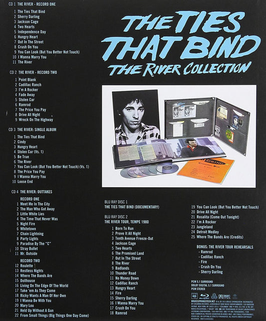 Bruce Springsteen The Ties That Bind: The River Collection + Blu-Ray UK Box set