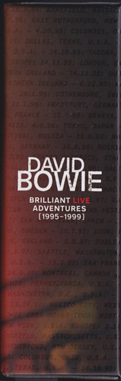 David Bowie Brilliant Live Adventures [1995-1999] - Sealed Empty Box UK Box set