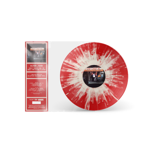 Elton John Don't Shoot Me, I'm Only The Piano Player Vinyl LP Red Splatter Colour 2024