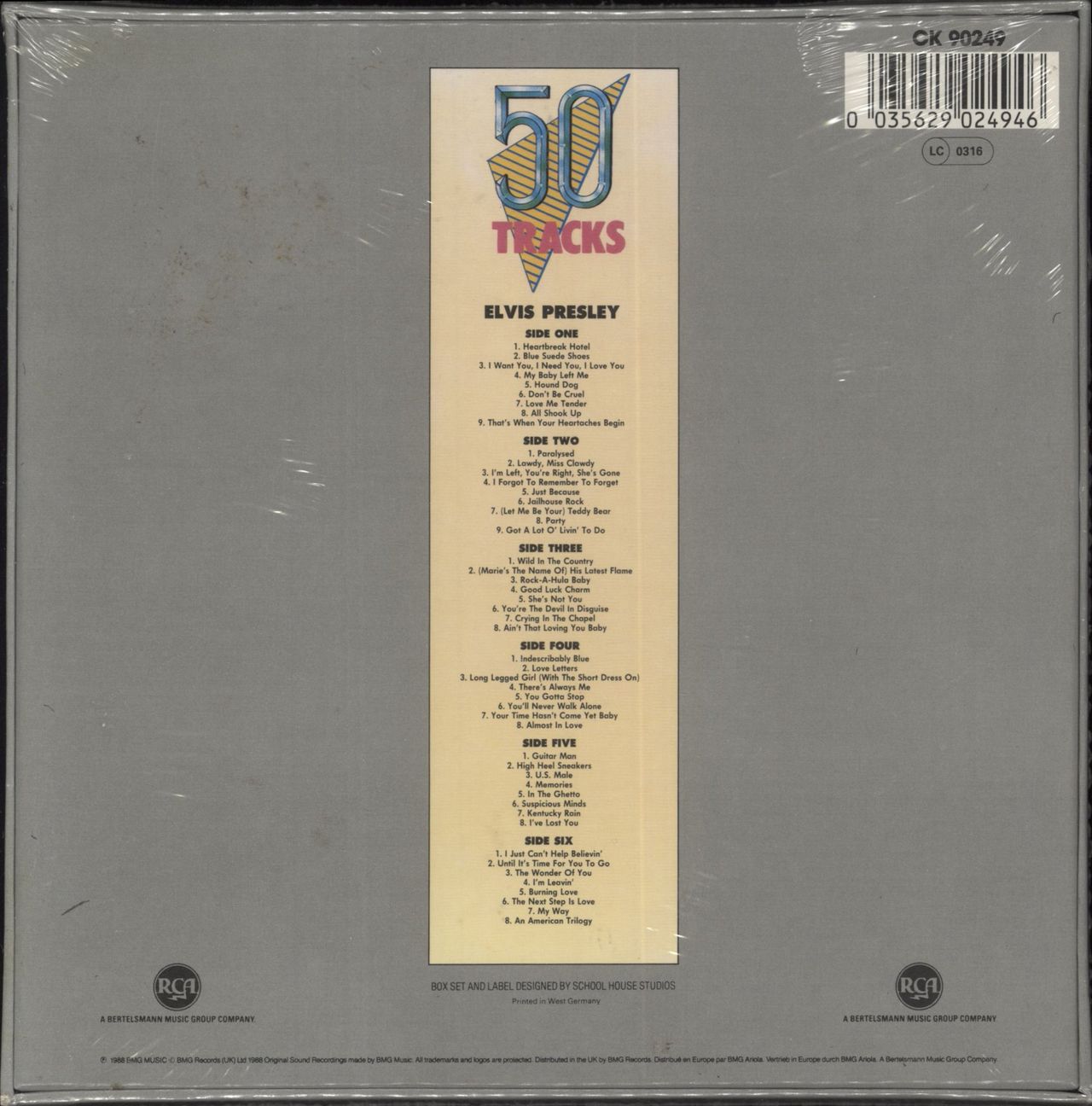 Elvis Presley Elvis Presley - Sealed UK Box set