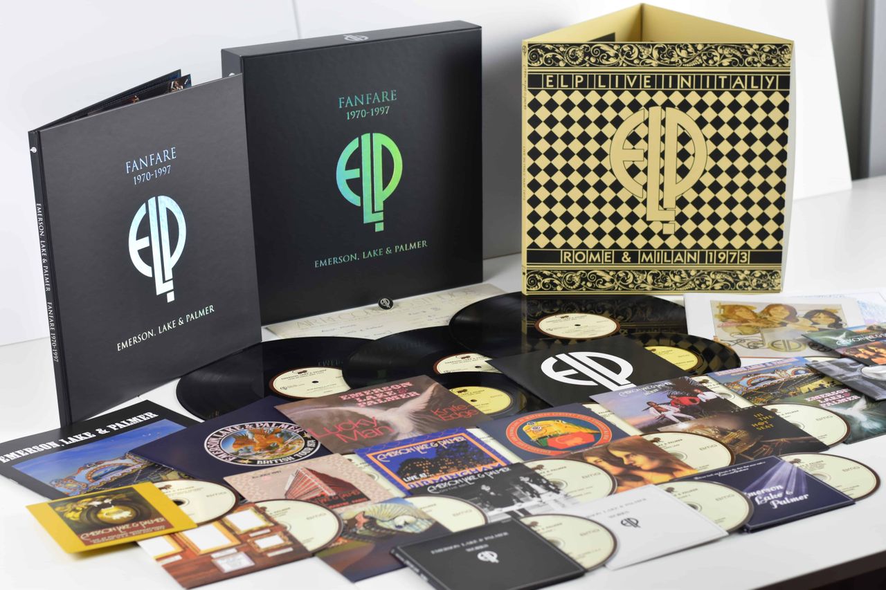 Emerson Lake & Palmer Fanfare 1970 - 1997 - Numbered UK Box set