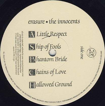 Erasure – The Innocents - VINYL LP