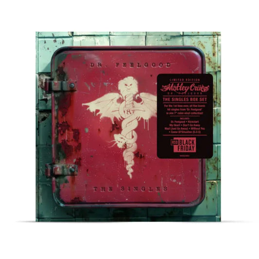 Motley Crue Dr. Feelgood 7" Vinyl Single Box Set Black Friday 2024
