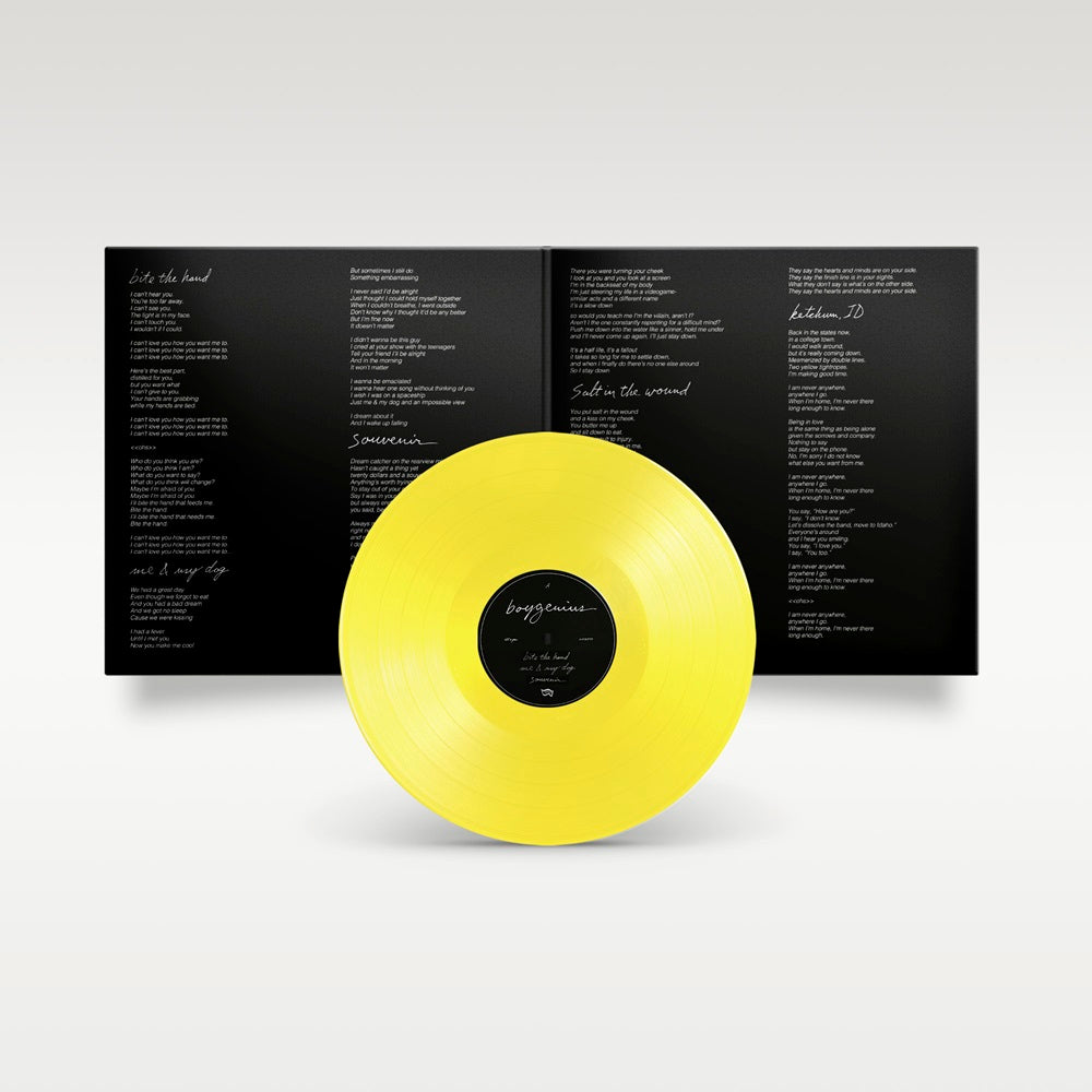 Boygenius (Self-Titled) (5th Anniversary Revisionist History Edition) Vinyl EP Opaque Yellow Colour 2023