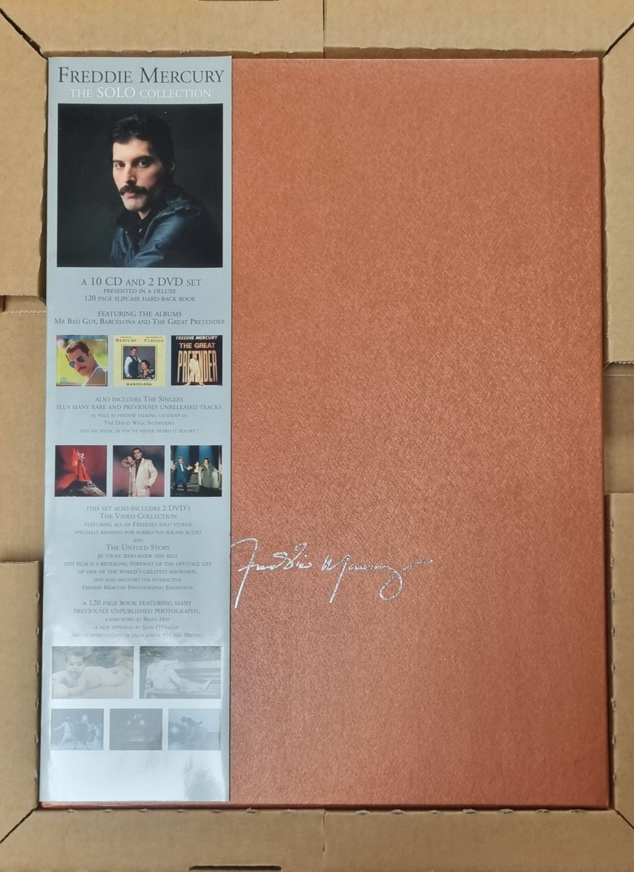 Freddie Mercury The Solo Collection UK Box set