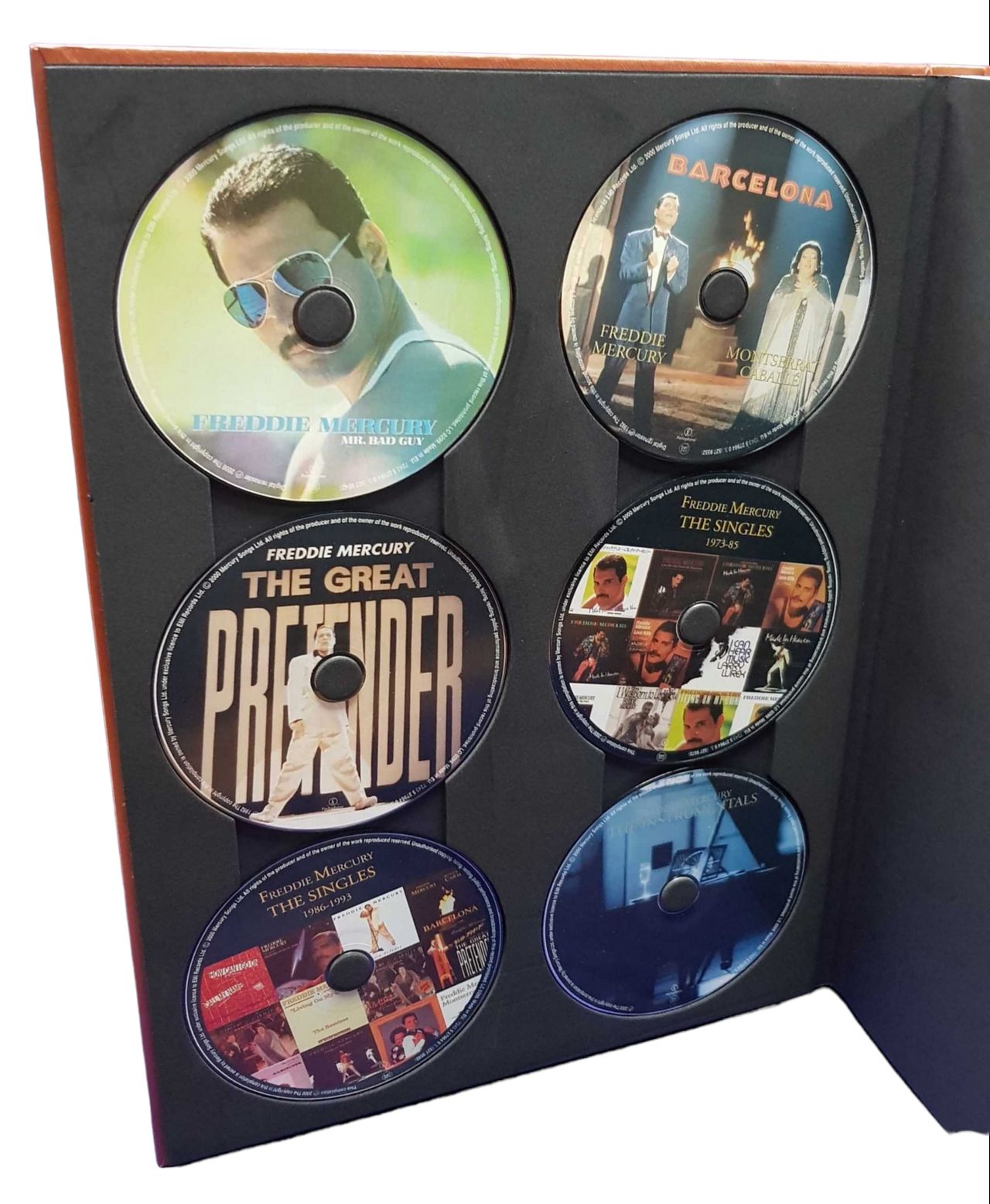 Freddie Mercury The Solo Collection UK Box set