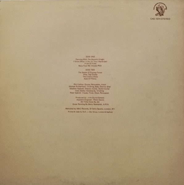 Genesis – Selling England By The Pound - Original VINYL LP with INSERT