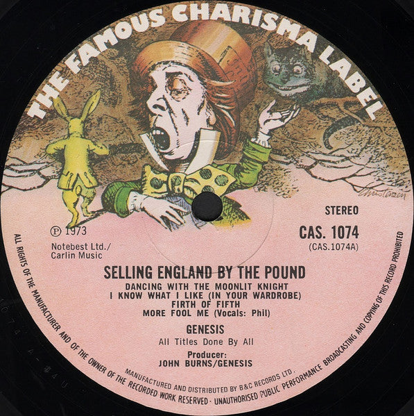 Genesis – Selling England By The Pound - Original VINYL LP with INSERT