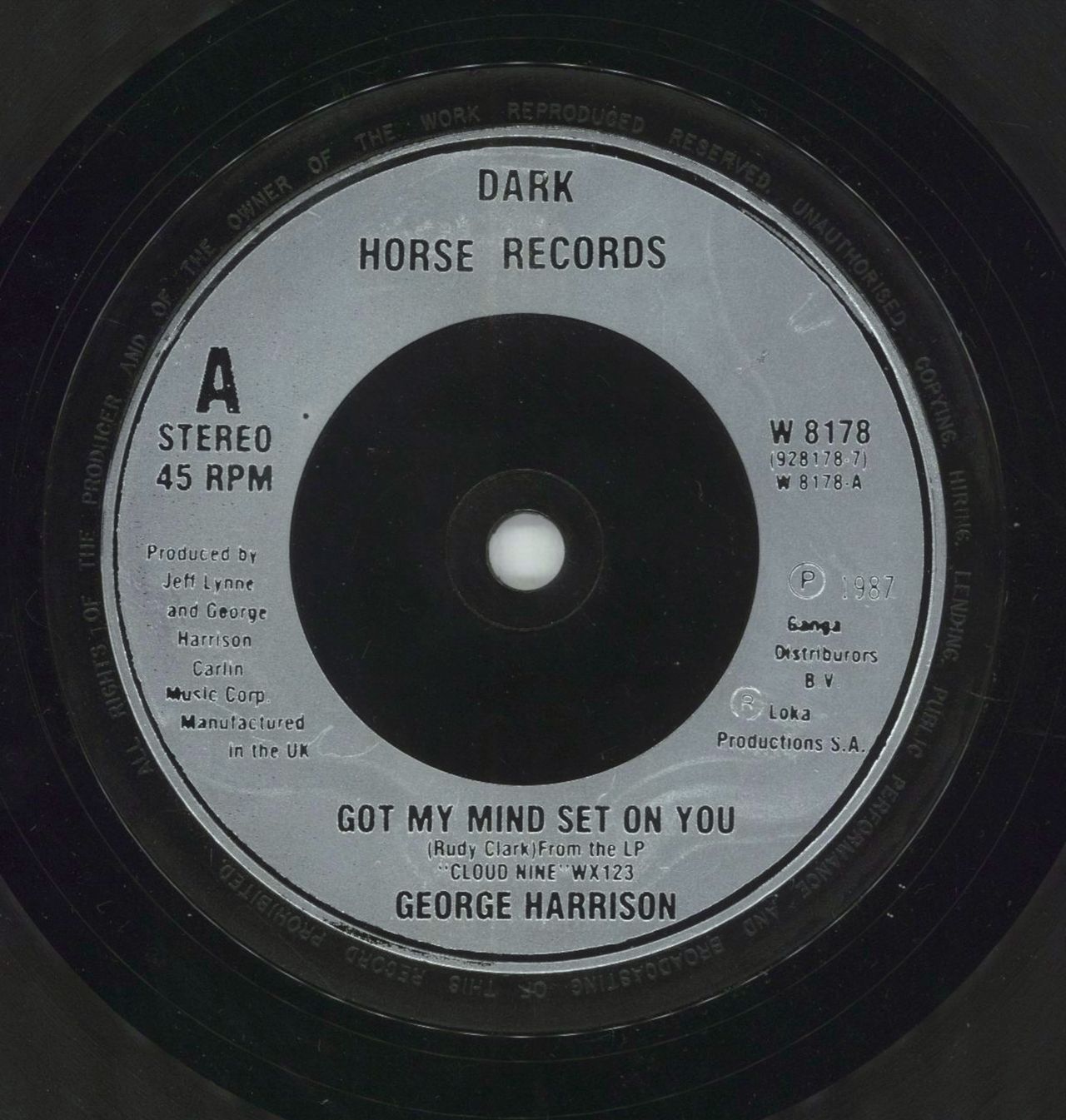 George Harrison Got My Mind Set On You - Box - EX UK Box set