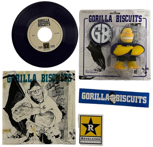 Gorilla Biscuits Gorilla Biscuits 1988-2018 - Purple Vinyl + Toy US 7" box set