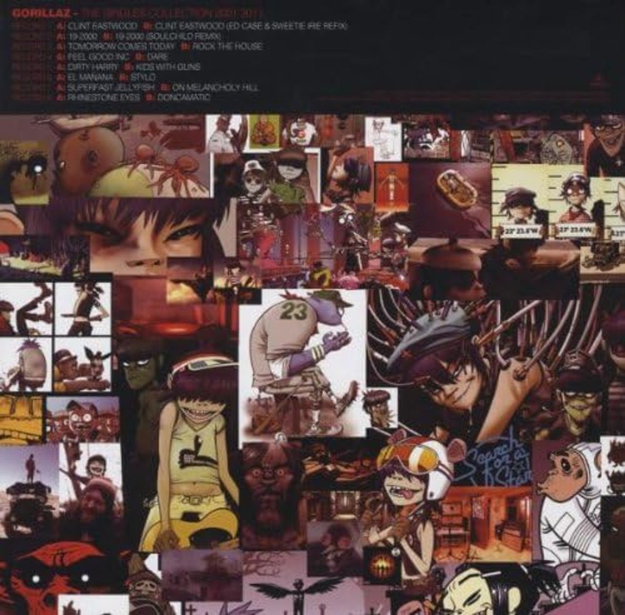 Gorillaz The Singles Collection 2001-2011 - Sealed UK 7" box set