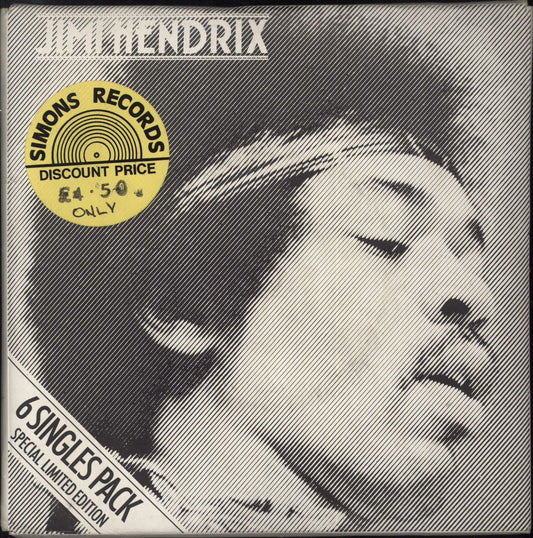 Jimi Hendrix 6 Singles Pack - EX UK 7" box set