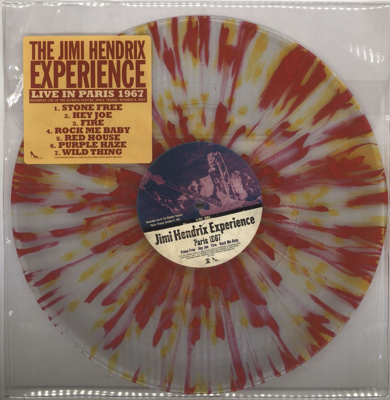 Jimi Hendrix Live 1967/68 Paris/Ottawa - L US Box set