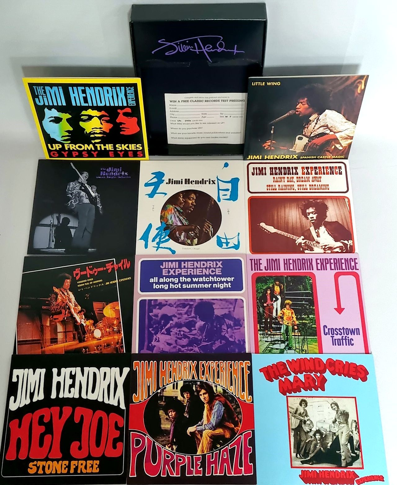 Jimi Hendrix The Jimi Hendrix Classic Singles Collection US 7" box set