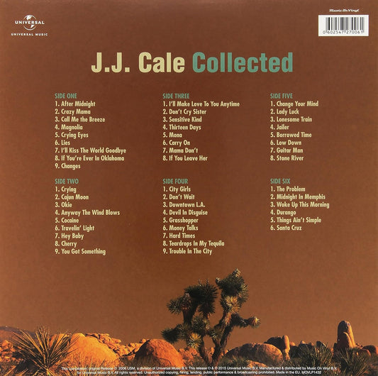 J.J. Cale – Collected - 3 x 180 GRAM VINYL LP SET