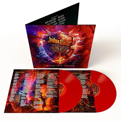 Judas Priest - Invincible Shield (Indie Exclusive, Colored Vinyl, Red) (2 Lp's) Vinyl