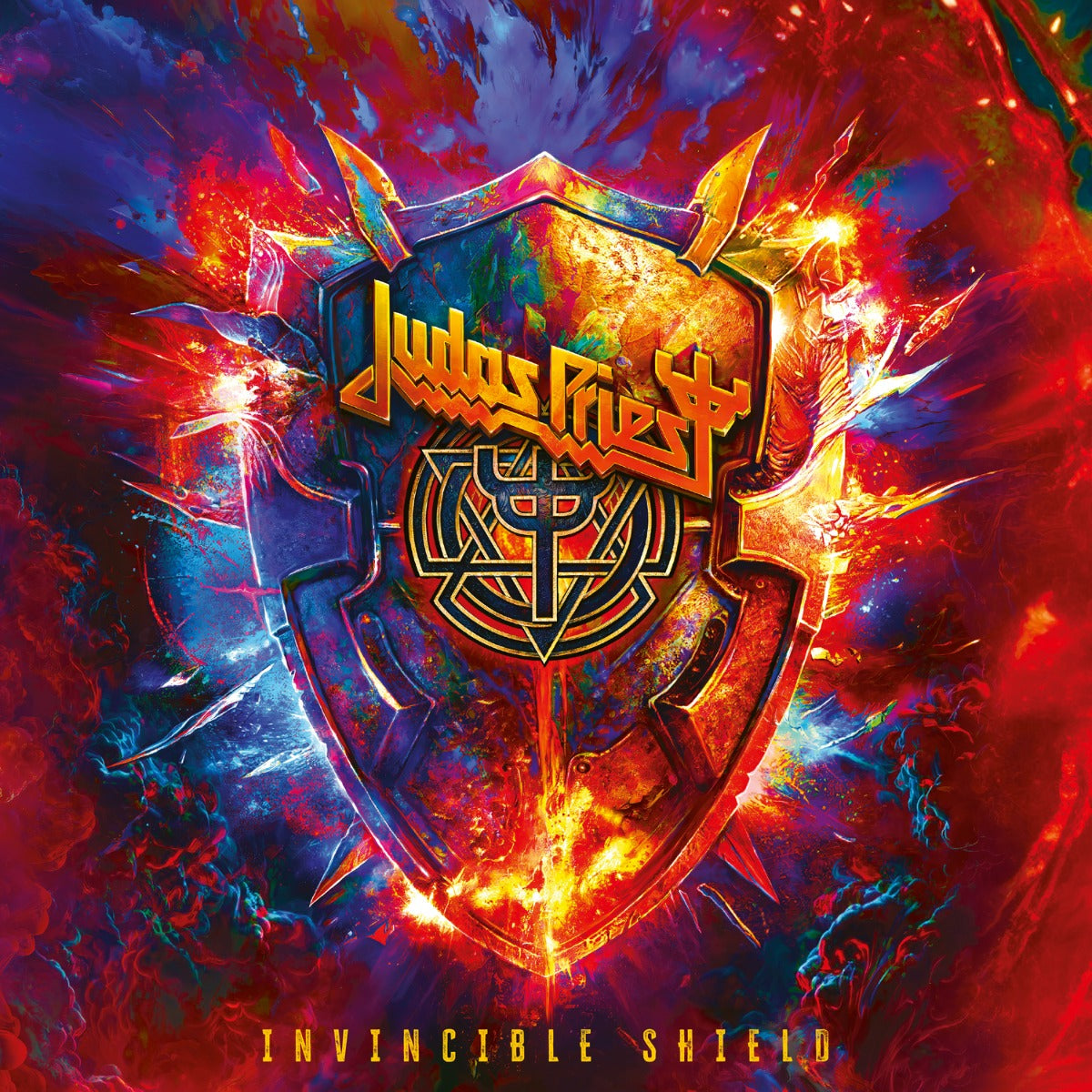 Judas Priest - Invincible Shield (Indie Exclusive, Colored Vinyl, Red) (2 Lp's) Vinyl