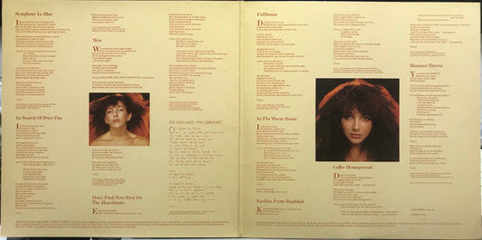Kate Bush – Lionheart - VINYL LP Original Issue in Embossed Gatefold Cover