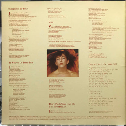 Kate Bush – Lionheart - VINYL LP Original Issue in Embossed Gatefold Cover