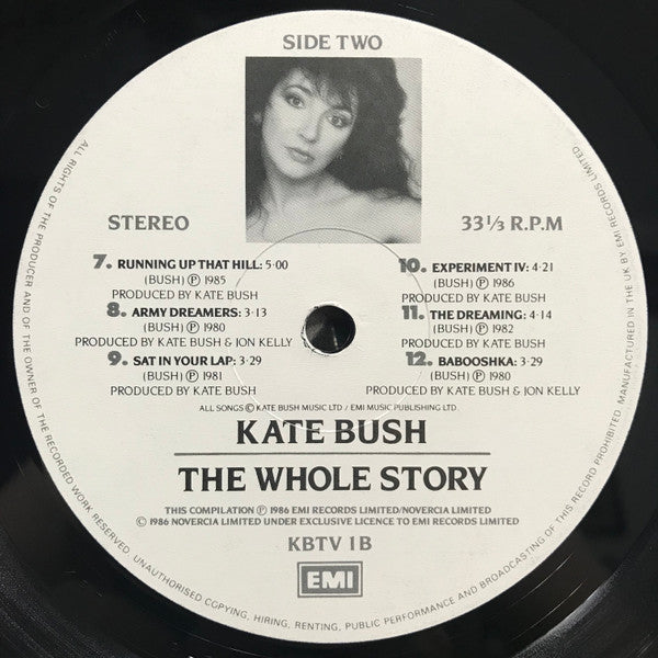 Kate Bush – The Whole Story - VINYL LP