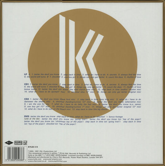 Kylie Minogue Rhythm Of Love UK Box set