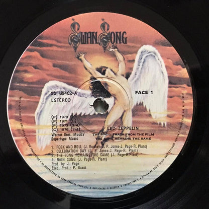 Led Zeppelin – The Soundtrack From The Film The Song Remains The Same - 2 x VINYL LP SET