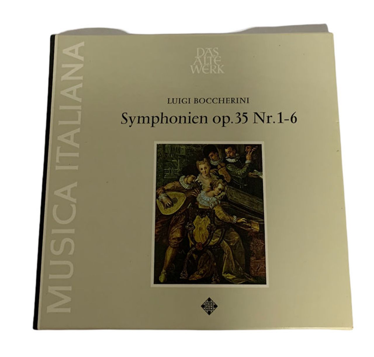 Luigi Boccherini Six Symphonies Op.35 Nr. 1-6 German Box set