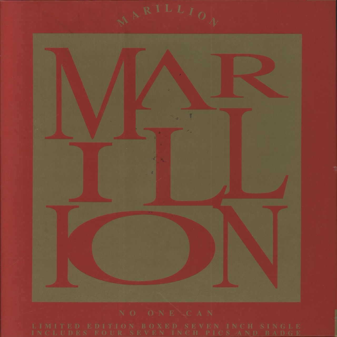 Marillion No One Can UK 7" box set
