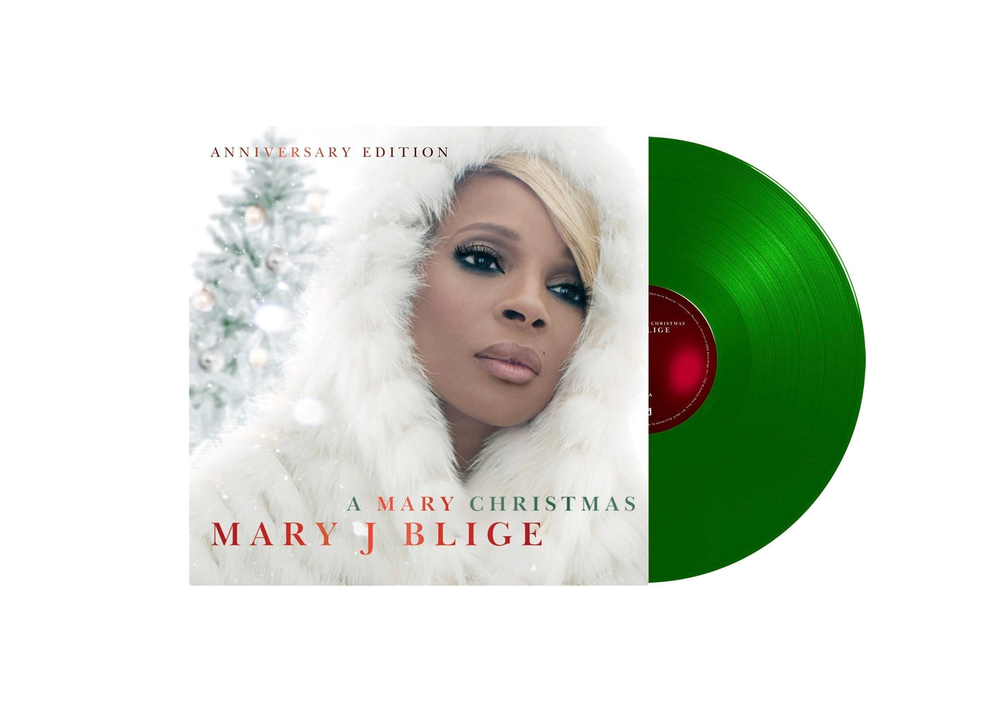 Mary J. Blige - A Mary Christmas (Anniversary Edition) [Translucent Green 2 LP] Vinyl