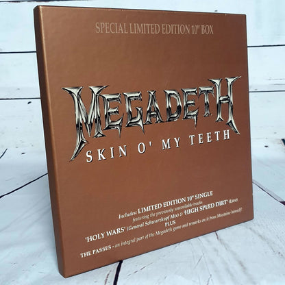 Megadeth Skin O'my Teeth - Complete Game Set UK Box set