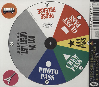 Megadeth Skin O'my Teeth - Complete Game Set UK Box set