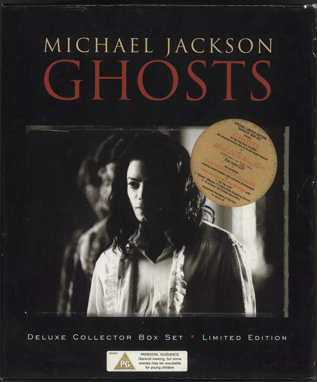 Michael Jackson Ghosts UK Box set