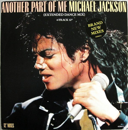 Michael Jackson – Another Part Of Me - VINYL 12" -ORIGINAL ISSUE