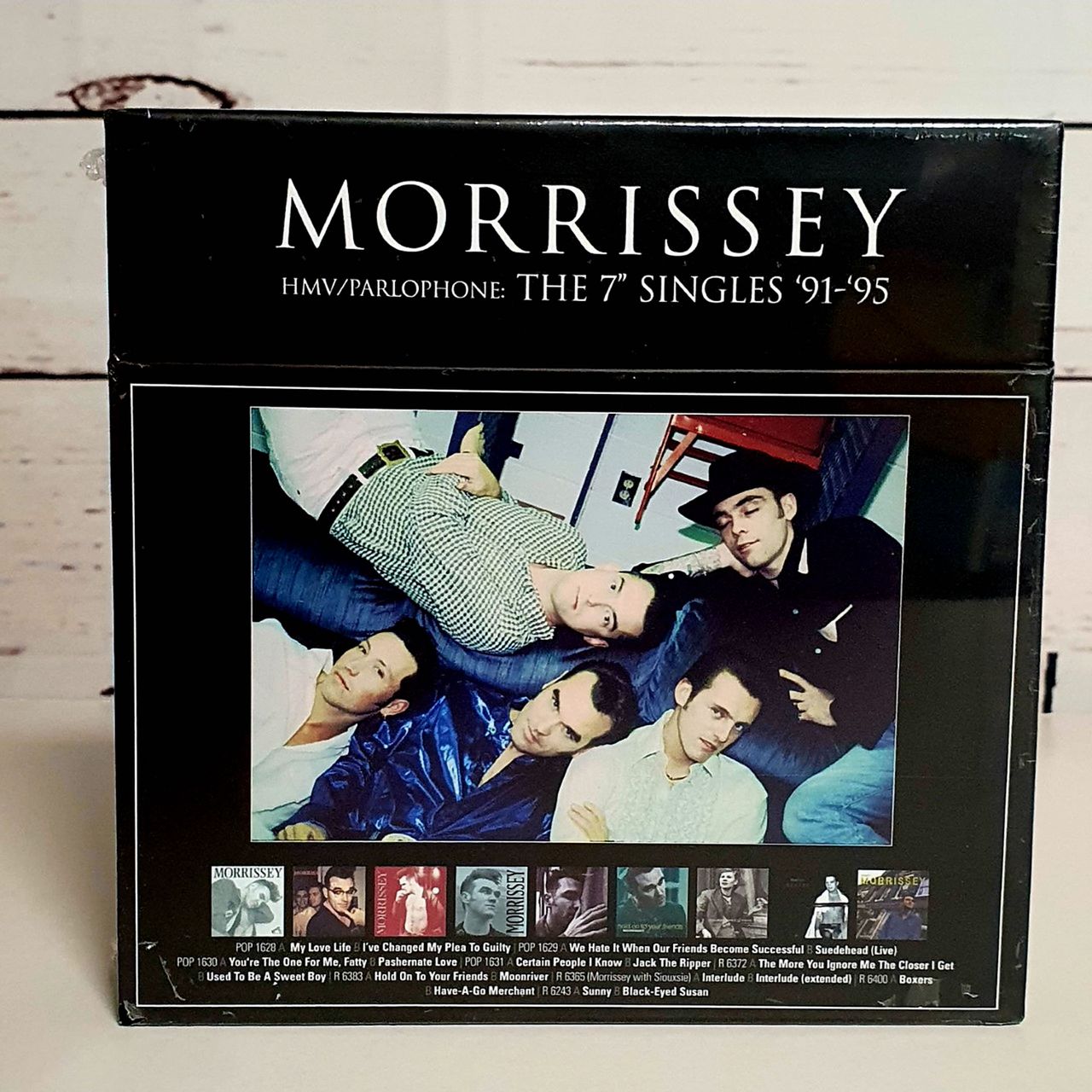 Morrissey The 7" Singles '91-'95 - HMV/Parlophone - Sealed UK 7" box set