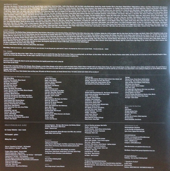 Motorhead – Bad Magic - VINYL LP, CD ALBUM, 2 x PATCHES, POSTER BOX LP SET