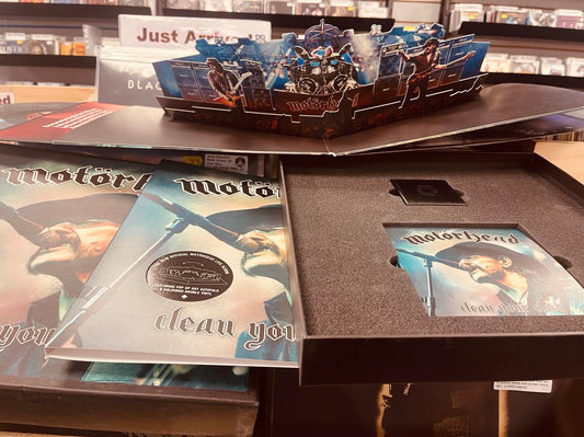 Motorhead – Clean Your Clock - 2 x GREY COLOURED VINYL