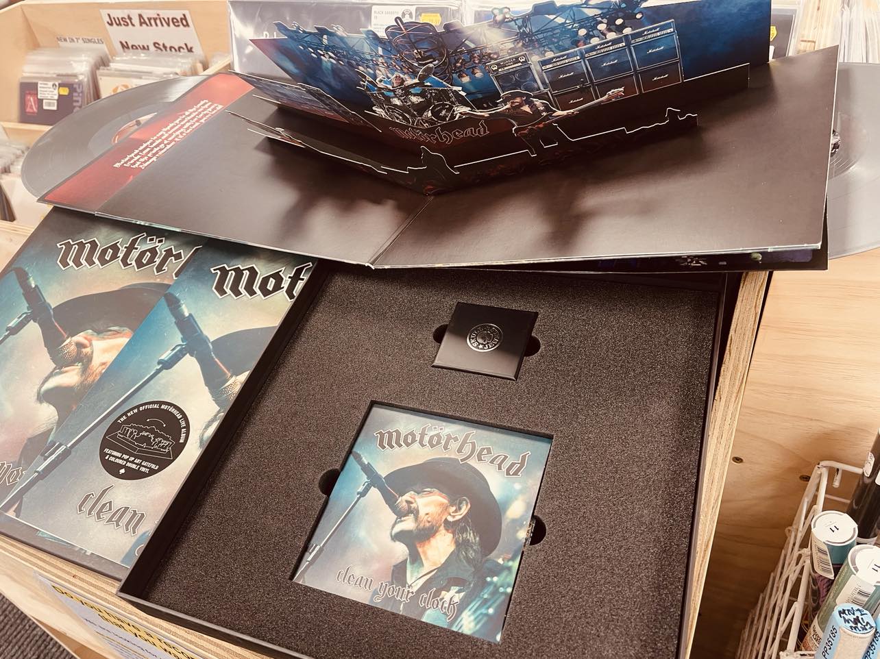 Motorhead – Clean Your Clock - 2 x GREY COLOURED VINYL