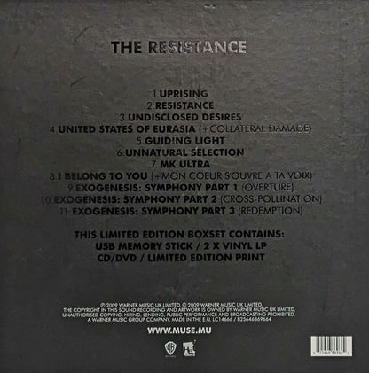Muse The Resistance UK Box set