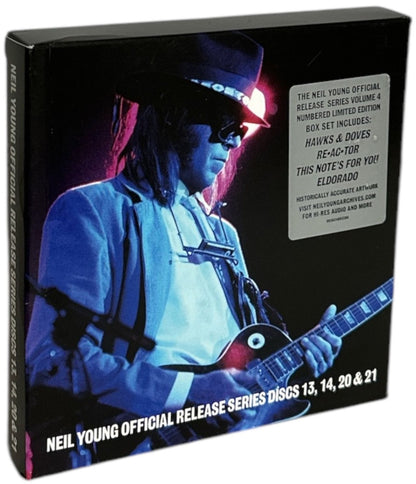 Neil Young Official Release Series Disc 13, 14, 20 & 21 German Box set
