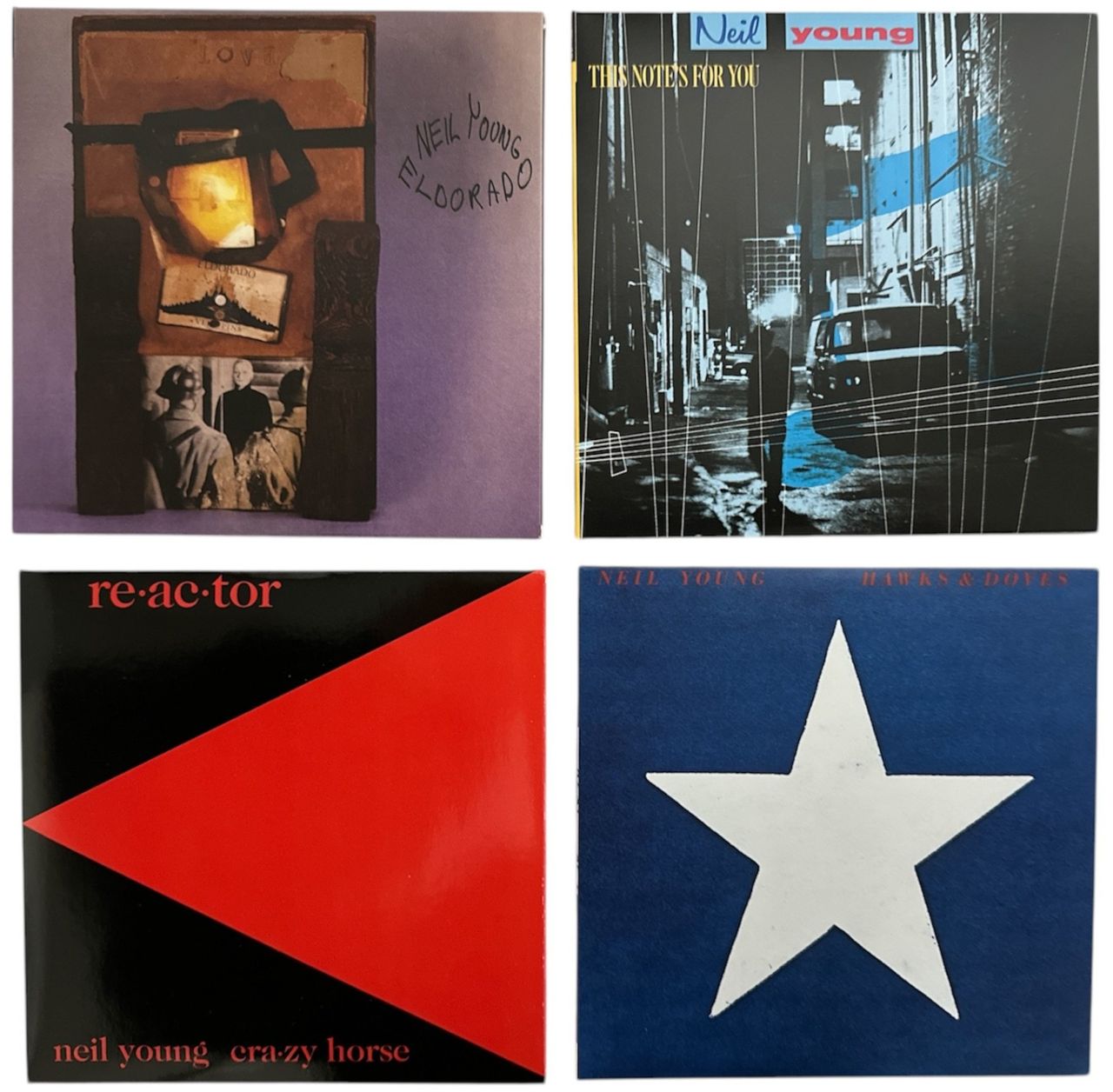 Neil Young Official Release Series Disc 13, 14, 20 & 21 German Box set