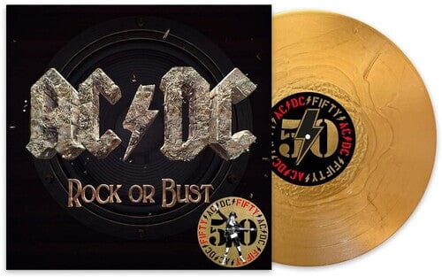 AC/DC - Rock Or Bust LP NEW GOLD VINYL