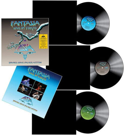 Asia - Fantasia, Live In Tokyo 2007 3LP NEW