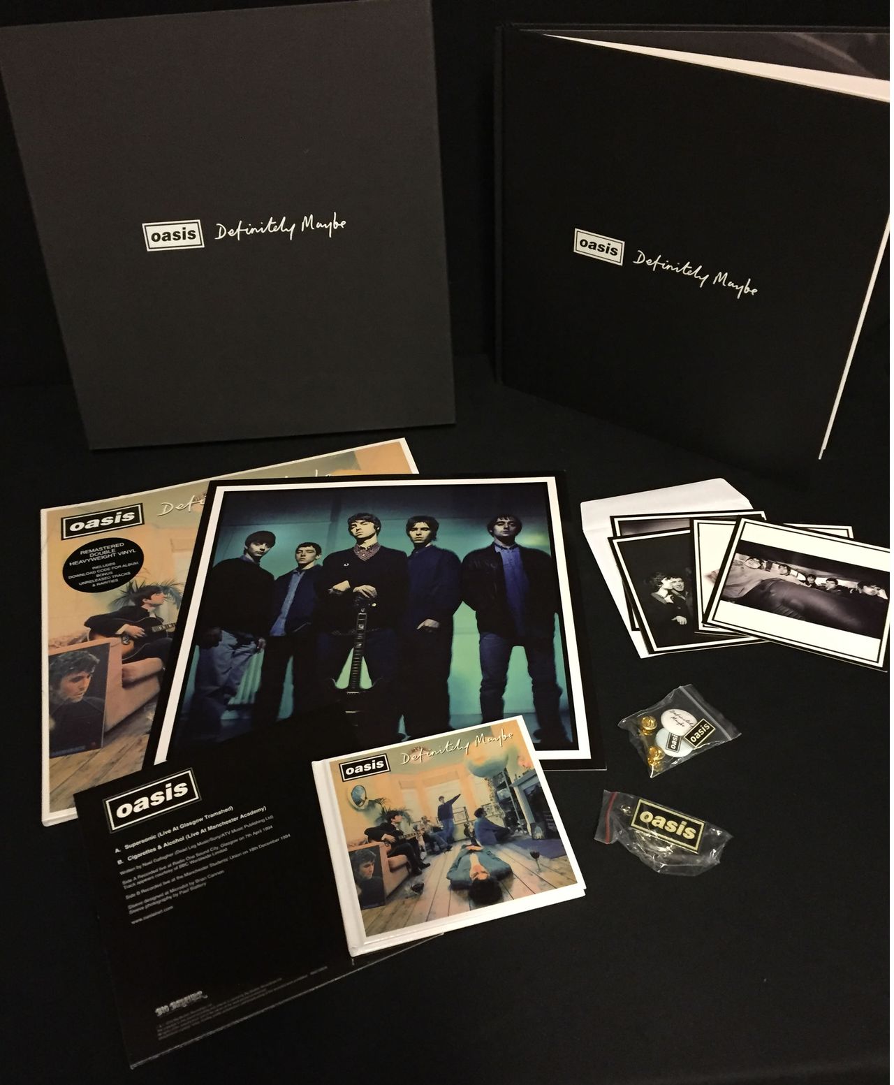 Oasis Definitely Maybe UK Box set