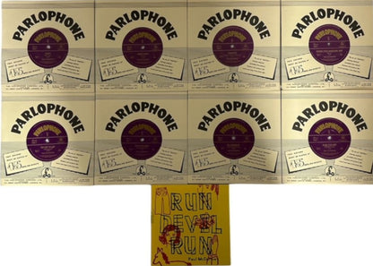 Paul McCartney and Wings Run Devil Run - 7" Collectors Box + Mailer UK 7" box set